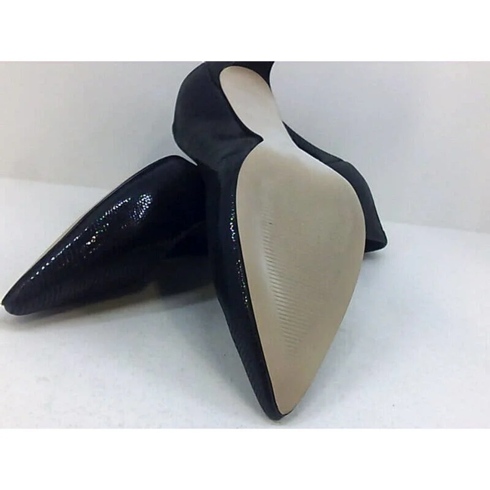 Walkingcradles Sophia Dress Shoes Pump Women's Black Patent Size US 6.5 Narrow